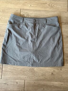Eddie Bauer Gray Skort